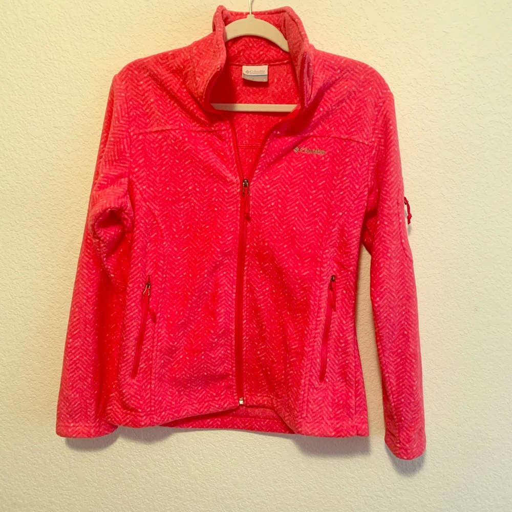 Columbia Pink Fleece Jacket